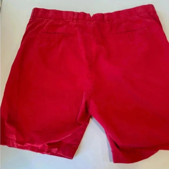 Bundle cremieux flat front shorts 8” 38 100% cotton red blue navy - Picture 8 of 9